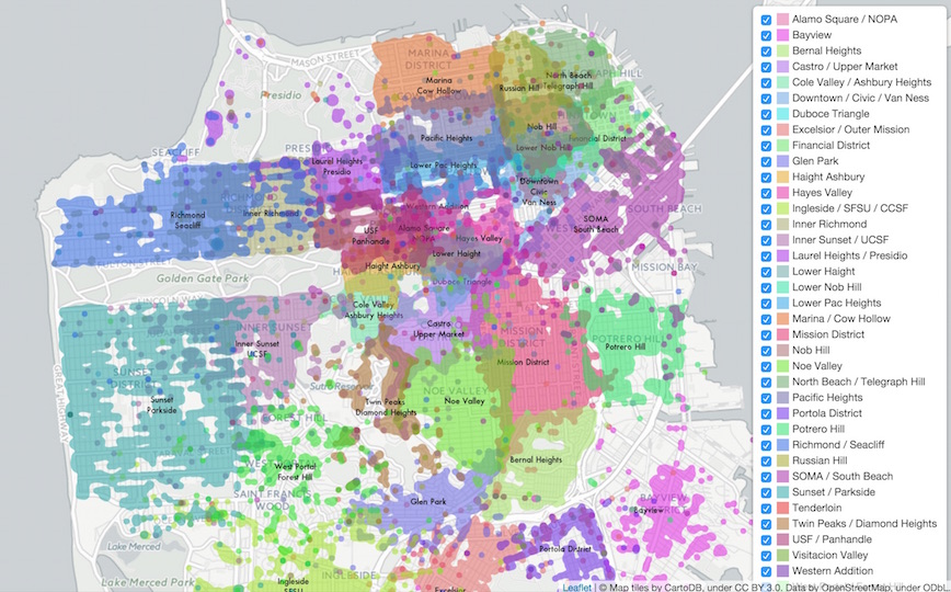 Map Of Nextdoor Neighborhoods Welcome To The Polygon: Contested Digital Neighborhoods And Spatialized  Segregation On Nextdoor | Computational Culture